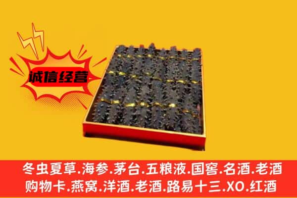 邵阳县回收海参